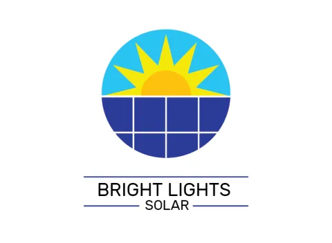 Bright Light Solar Logo Design