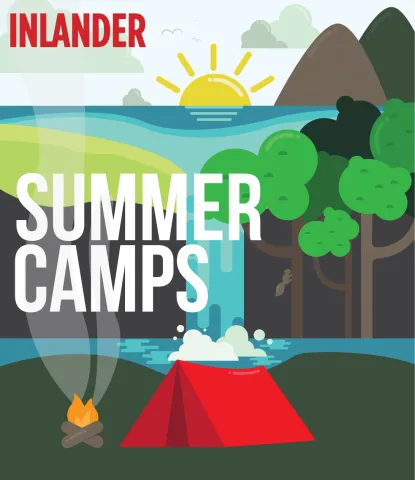 A cover design for Inlander Summer Camps