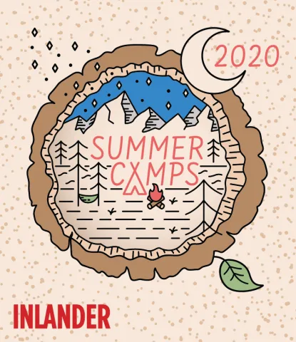 Inlander cover design for summer camps