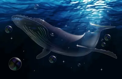 Illustration of Bubble Whale