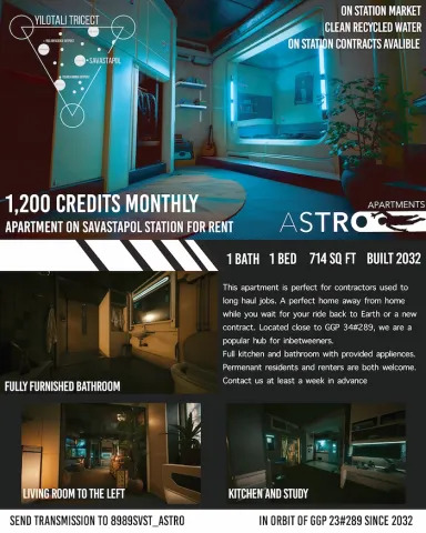 Real Estate Cyberpunk ad